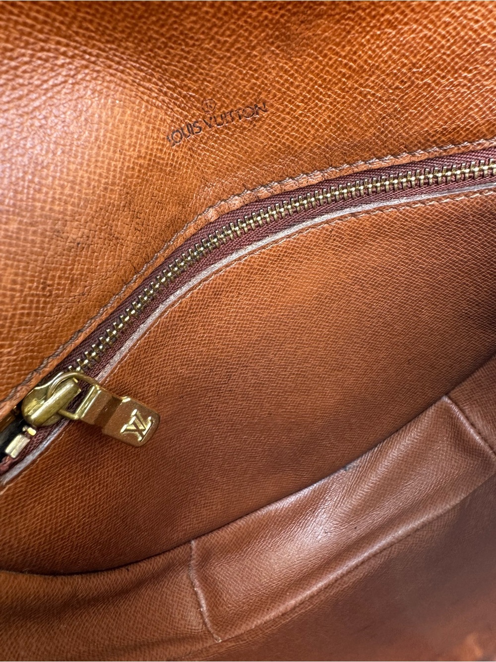 Louis Vuitton LV Shoulder Crossbody VTG Bag Chantilly PM Brown Monogram - Picture 16 of 17